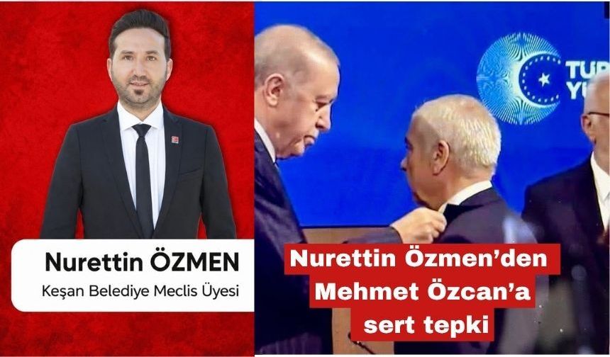 Nurettin Özmen’den Mehmet Özcan’a sert tepki