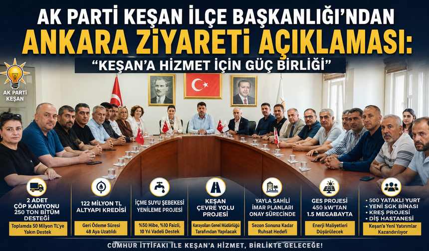 AK Parti'den Ankara ziyareti açıklaması