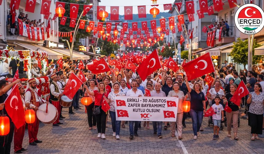 Erikli’de 30 Ağustos Coşkusu yaşanacak