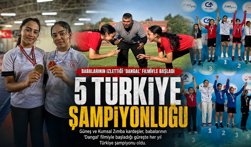 İki Kardeşten 5 Türkiye Şampiyonluğu