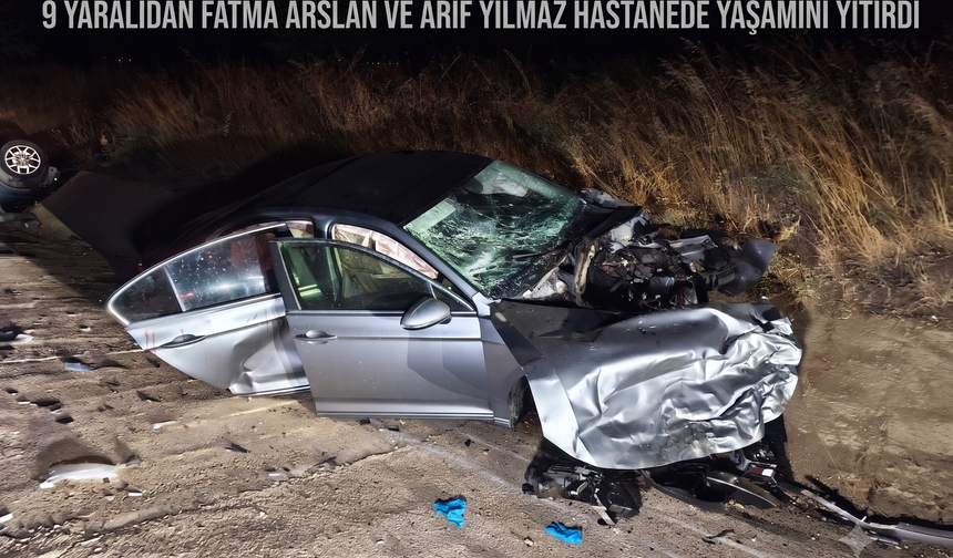 Kazada  hayatını kaybedenlerin sayısı 2'ye yükseldi
