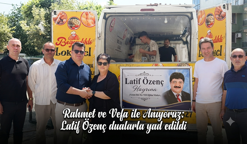 Latif Özenç 10.ölüm yıldönümünde dualarla yad edildi