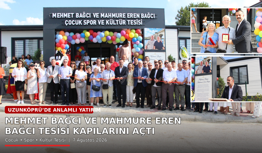 Uzunköprü'de anlamlı yatırım açıldı