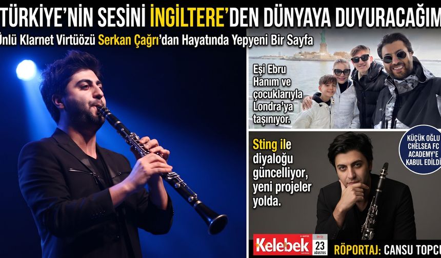 Serkan Çağrı İngiltere'ye taşındı