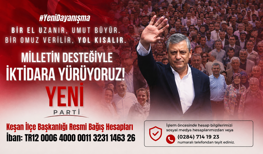 Anıl Çakır’dan Yeni Parti'ye destek çağrısı