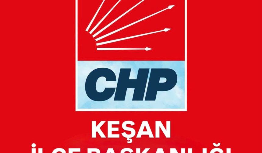 CHP Keşan'dan eğitim öğretim yılı açıklaması