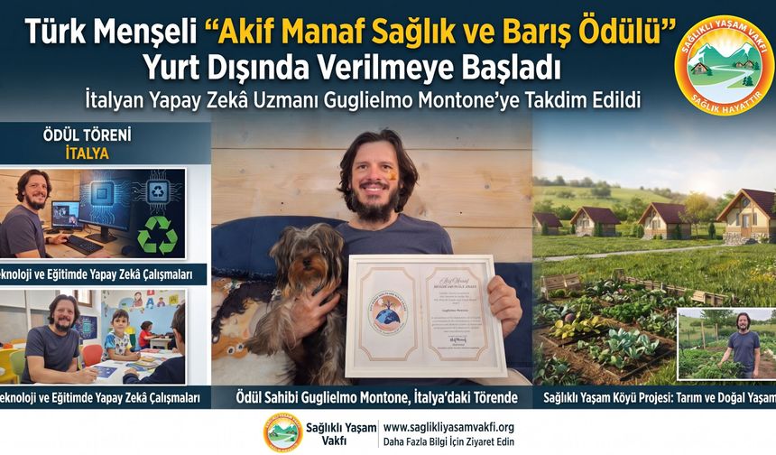Akif Manaf Ödülleri Yurt dışında da verilmeye başlandı