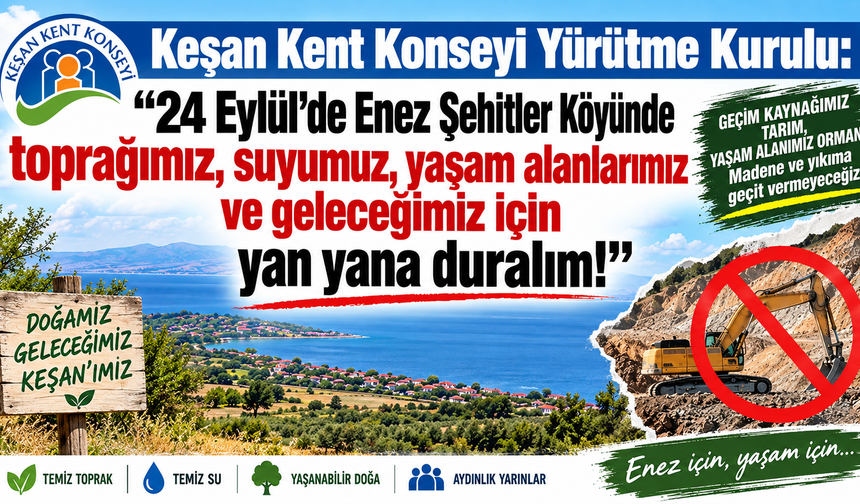 24 Eylülde Şehitler Köyü'nde omuz omuza olacağız