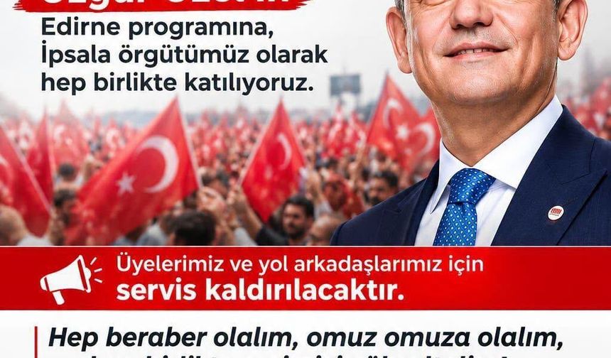 Yeni Parti İpsala  “Omuz omuza sesimizi yükseltelim”