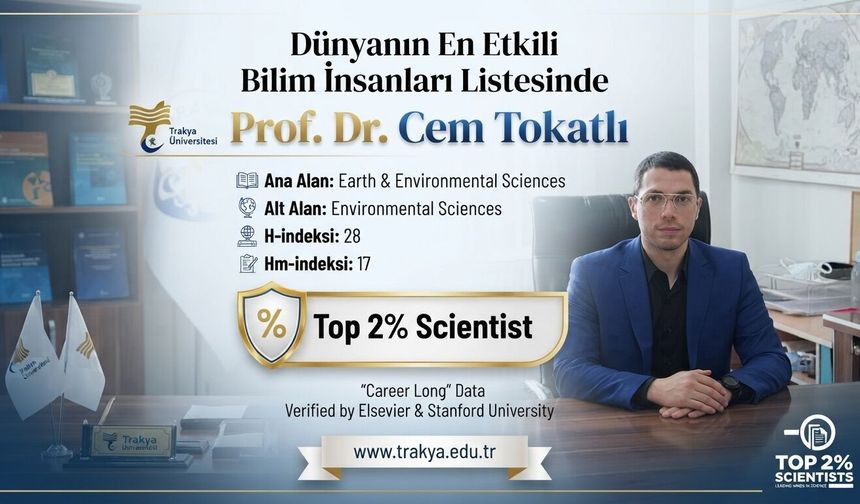 İpsala’dan Dünya Bilimine uzanan başarı