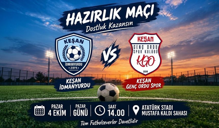 Keşan'da Dostluk Rüzgarı 4 Ekim'de esecek