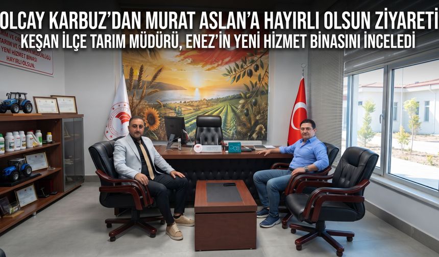 Karbuz'dan Murat Aslan'a ziyaret