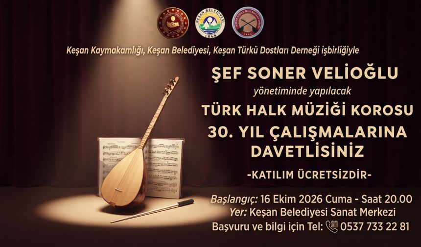KTDD, THM Korosu 30. Yıl çalışmalarına 16 Ekim’de başlayacak