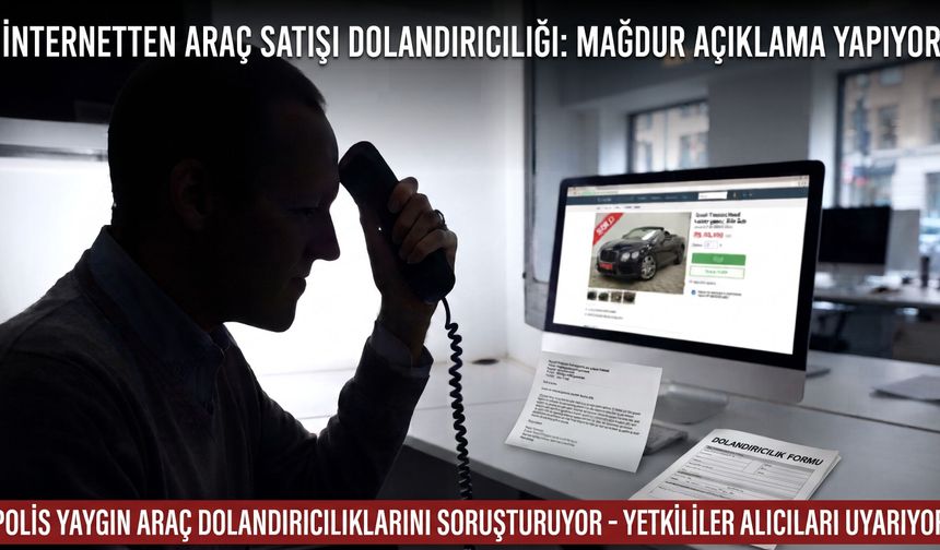Otomobil satışında nitelikli dolandırıcılık vakası