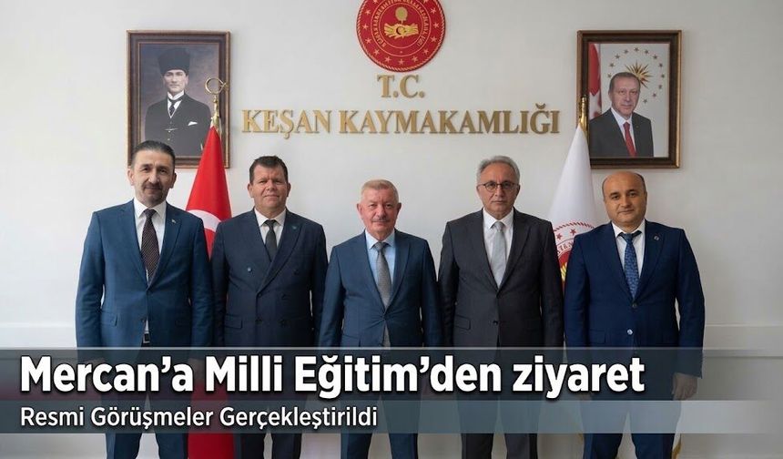 Aziz Mercan’a Ahmet Reisoğlu’ndan ziyaret