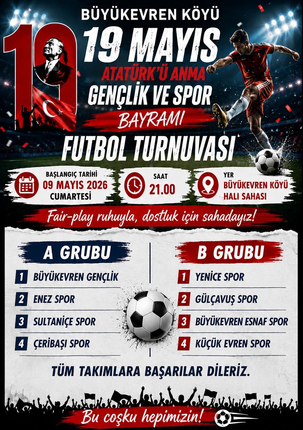 Büyükevren Futbol Turnuvası