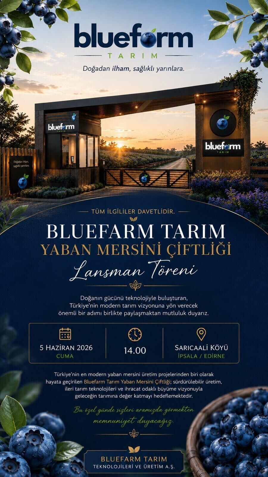 Yabanm Mersini Çiftliği Sarıcaali