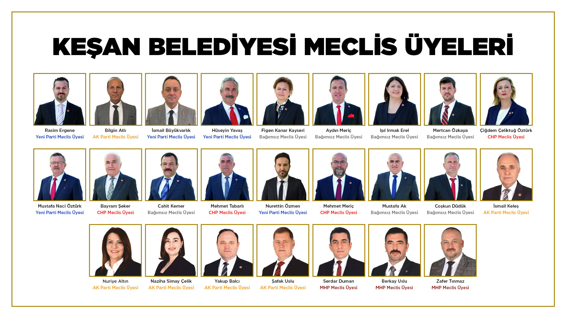 Haberimiz ses getirdi: Belediye Meclis listesi güncellendi