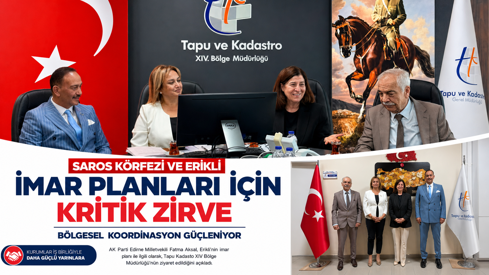 Saros Körfezi ve Erikli imar planları için kritik zirve