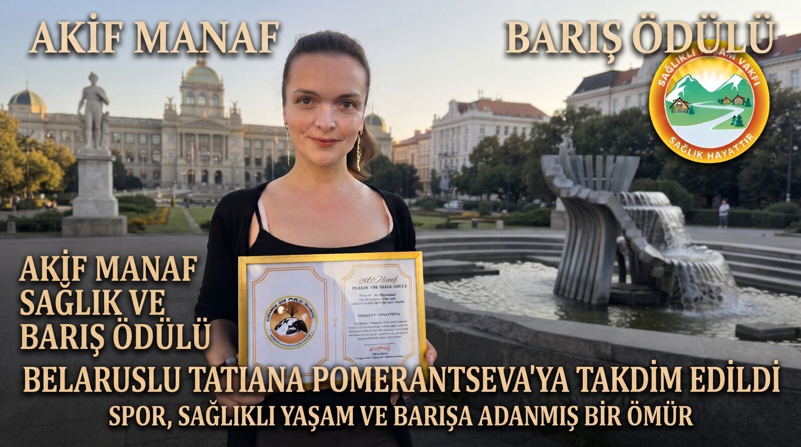 Akif Manaf Sağlık ve Barış Ödülü” Şimdi de Belarus’ta