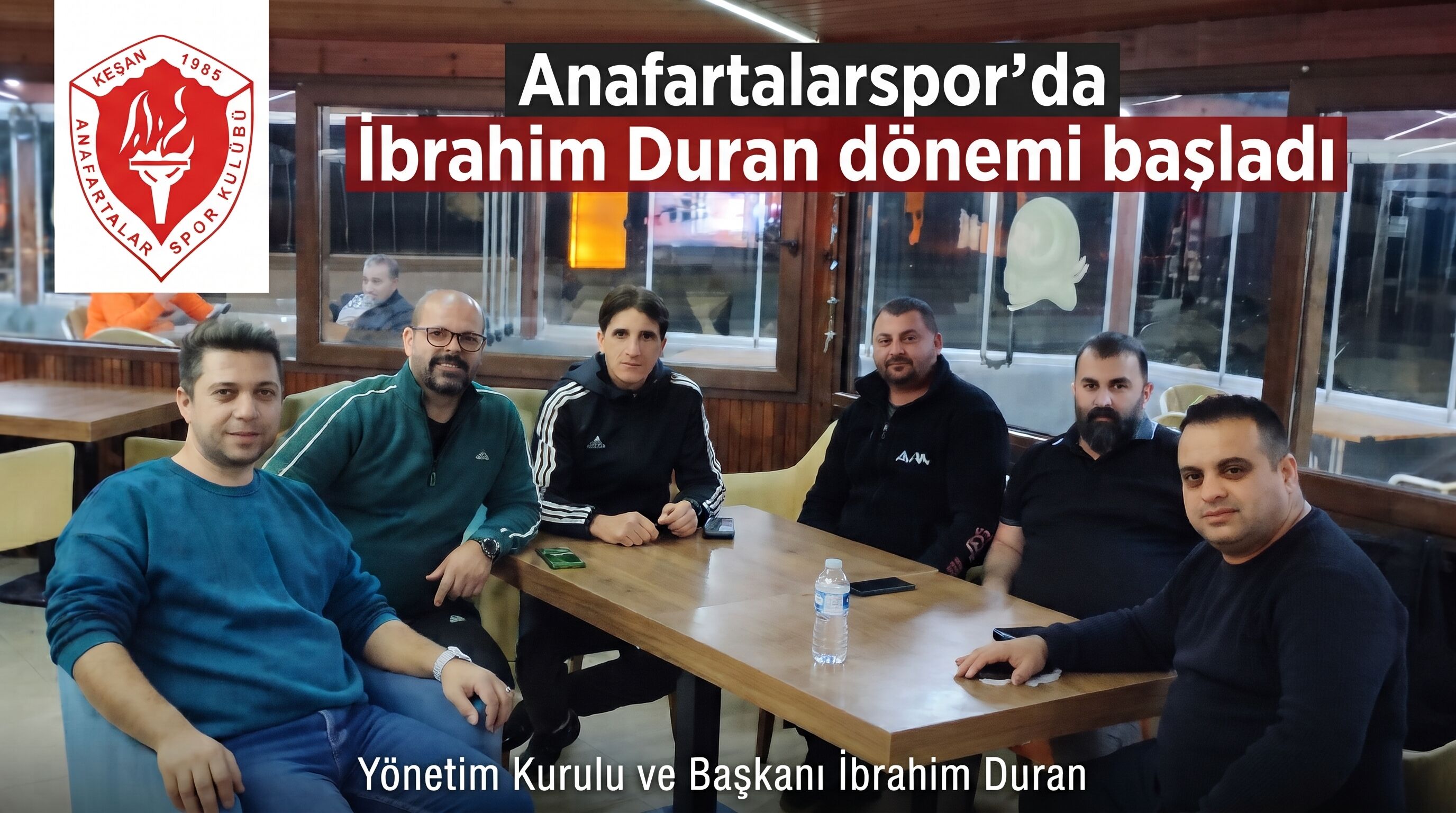 Anafartalarspor’da İbrahim Duran dönemi başladı