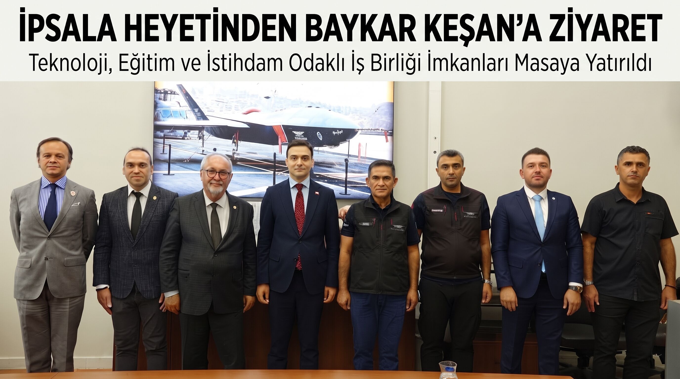 BAYKAR Keşan Eğitim ve Uçuş Merkezi’ne ziyaret