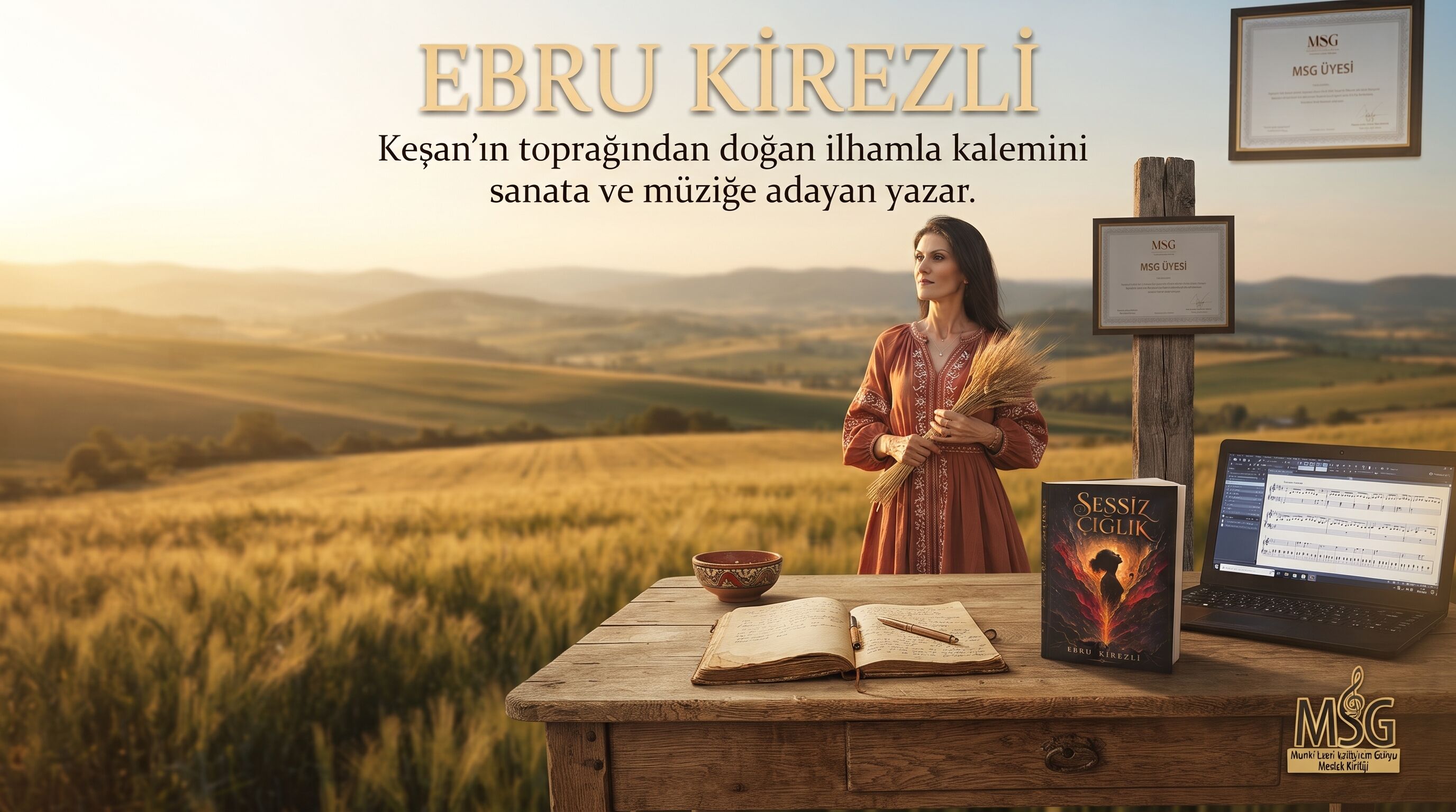 Ebru Kirezli, Keşan'ın gururu olmaya devam ediyor