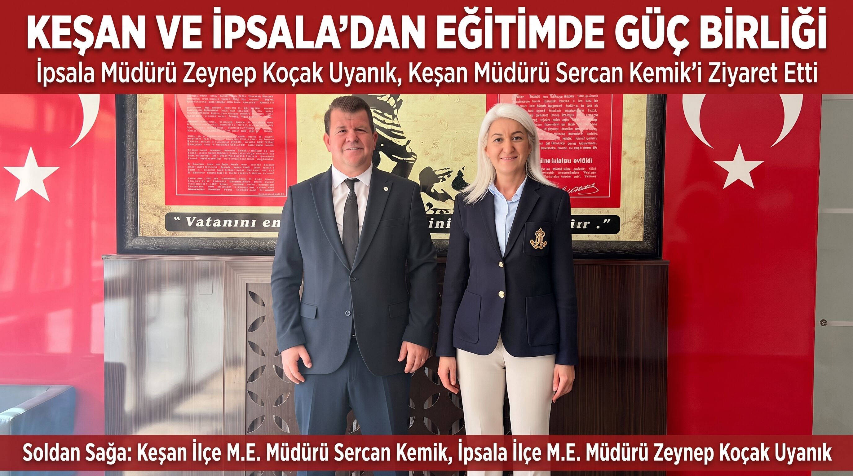 Milli Eğitim Müdürlüklerinden eğitimde güç birliği