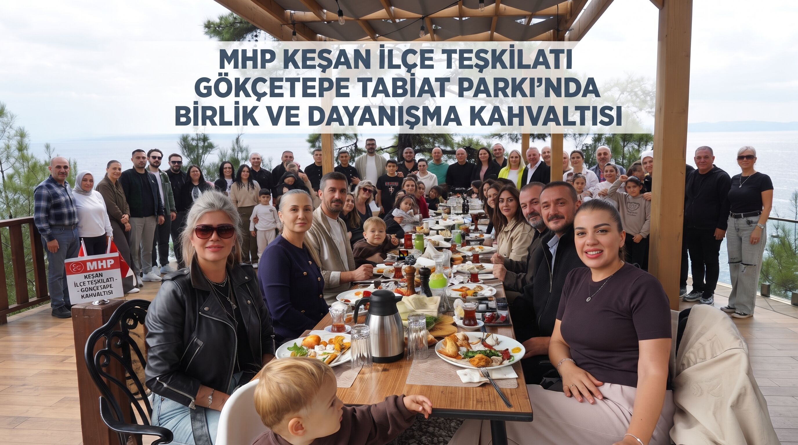 MHP Keşan İlçe Teşkilatı'ndan Gökçetepe'de kahvaltı