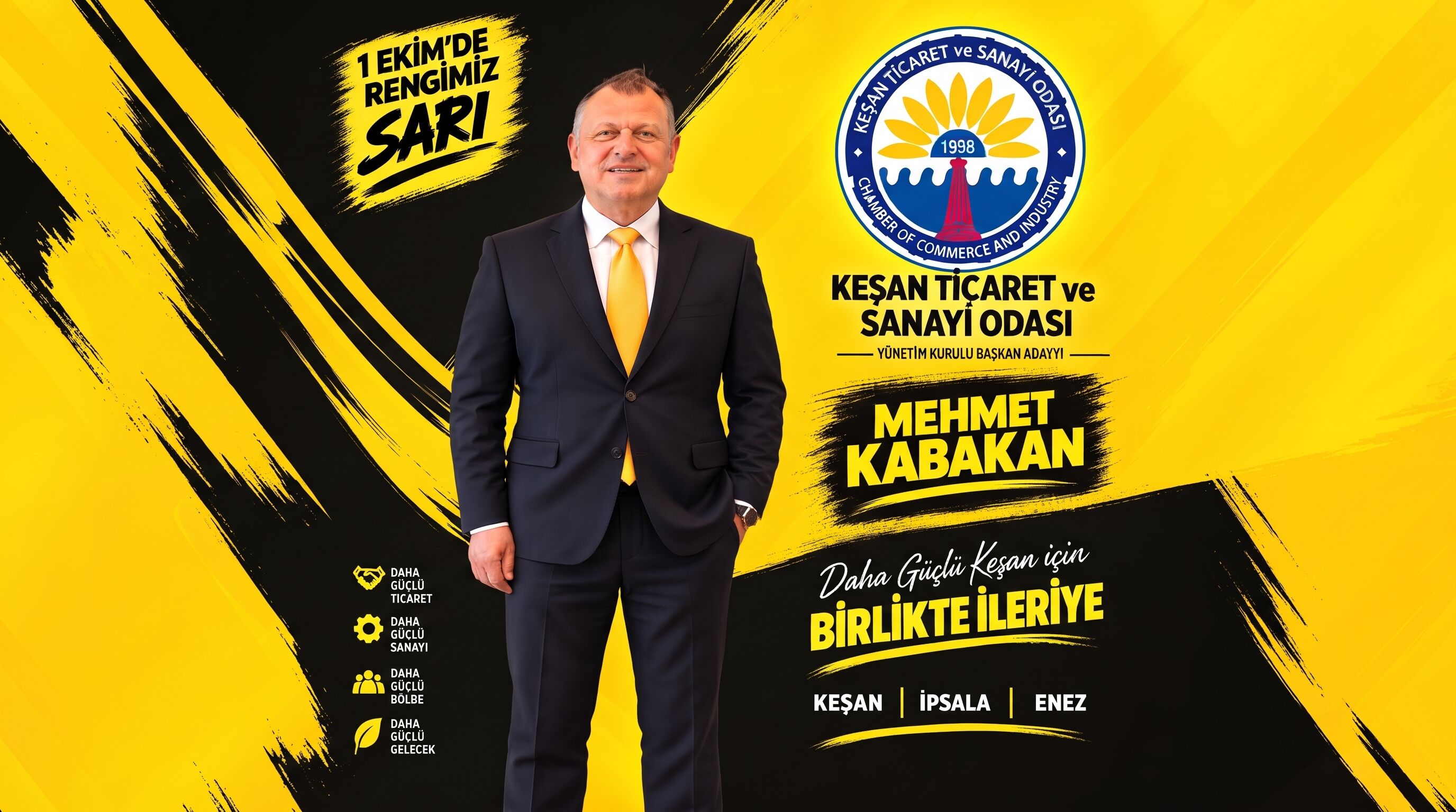 Mehmet Kabakan Keşan TSO Başkanlığı'na aday