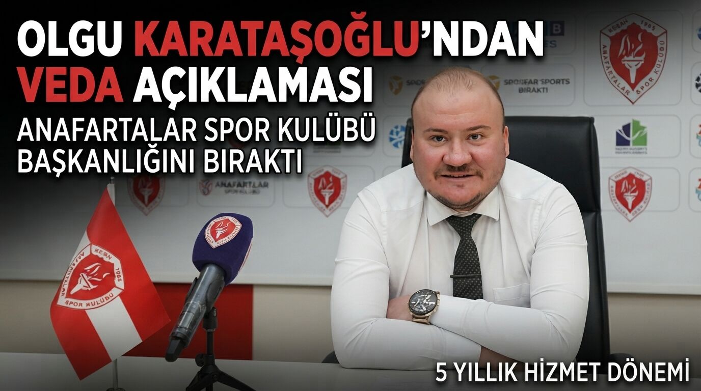 Olgu Karataşoğlu başkanlıktan istifa etti