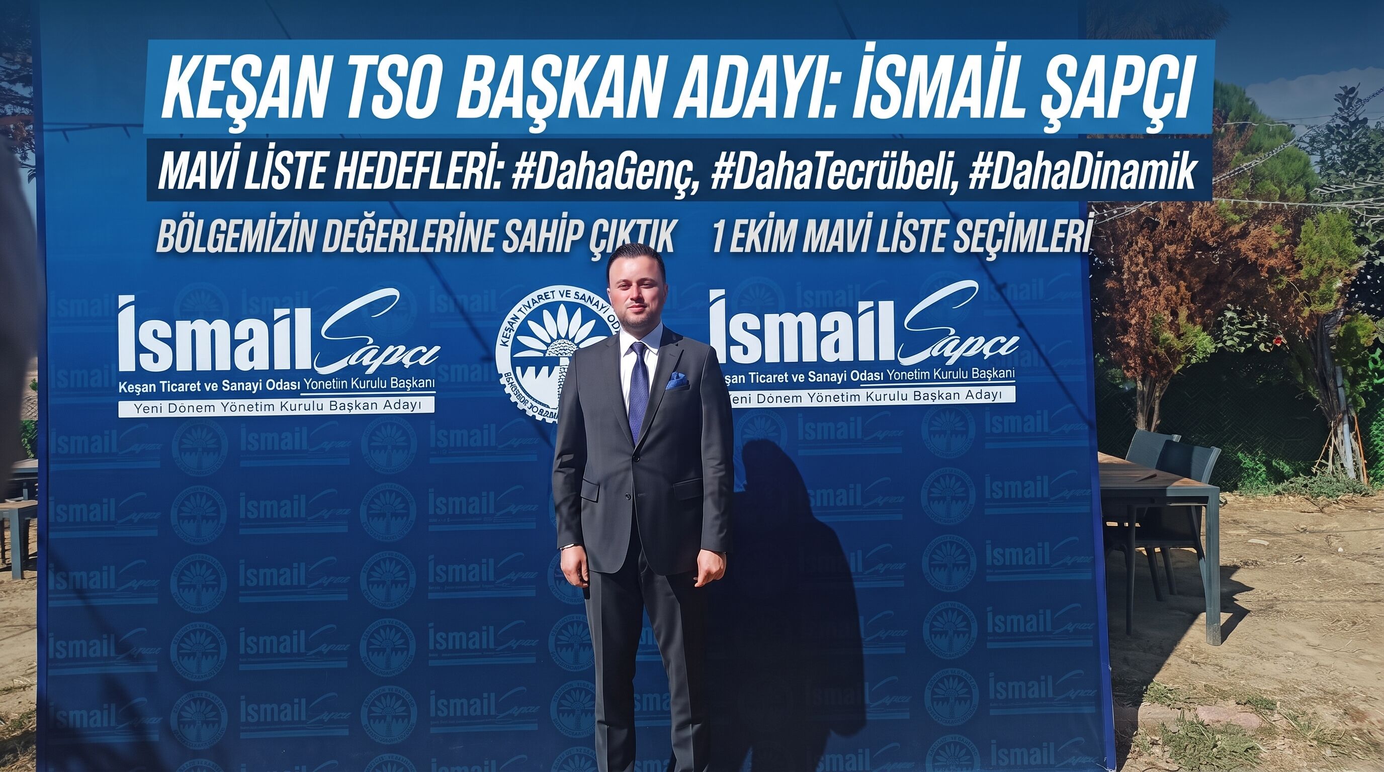 İsmail Şapçı Keşan TSO'da yine aday