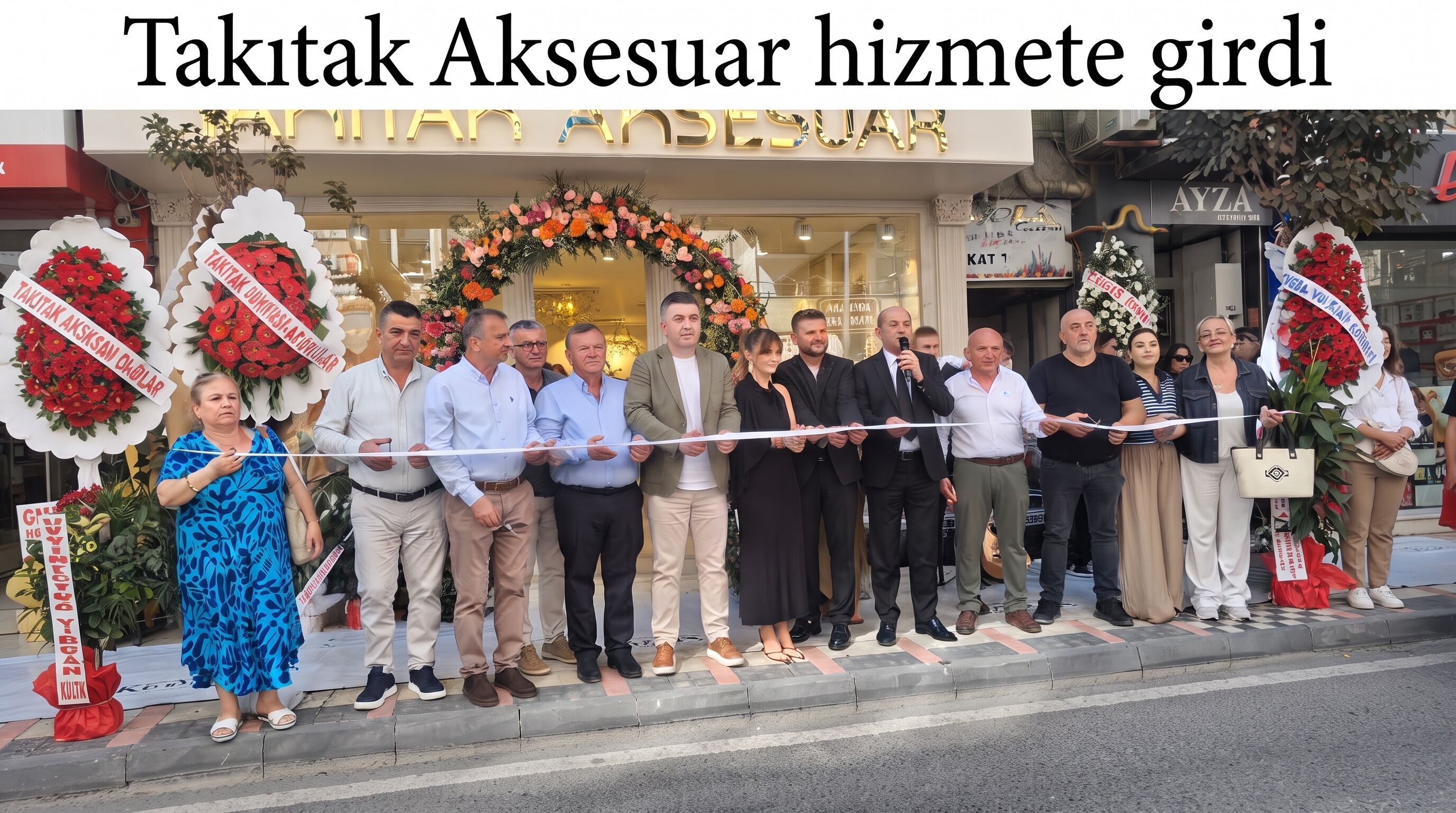 Takıtak Aksesuar hizmete törenle girdi